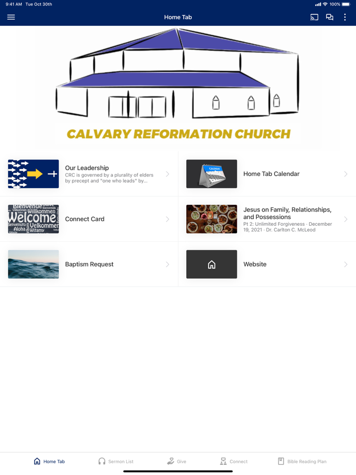 Calvary Reformation Church
