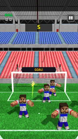 Game screenshot Pixel Soccer 3D apk