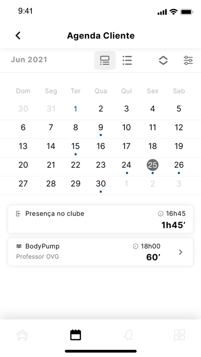 Aquafitness Health Club Screenshot