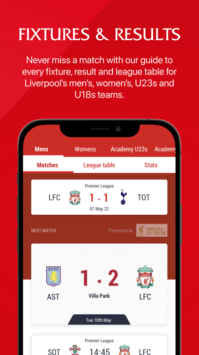 The Official Liverpool FC Appのおすすめ画像5