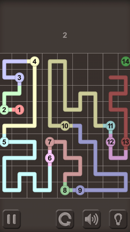 #7. One Touch Color Line (iOS) 由: Ruslan Goncharenko