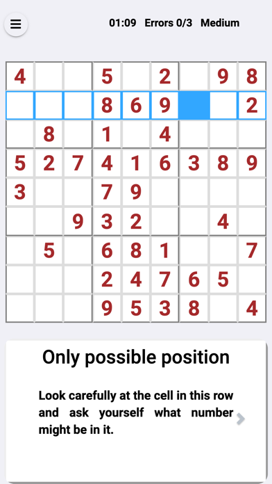 Sudoku Academy Screenshot