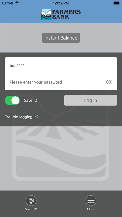 Farmers Bank Idaho Screenshot