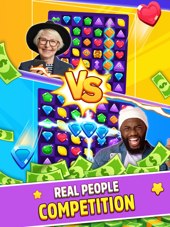 Match 3 Win Cash Real Money