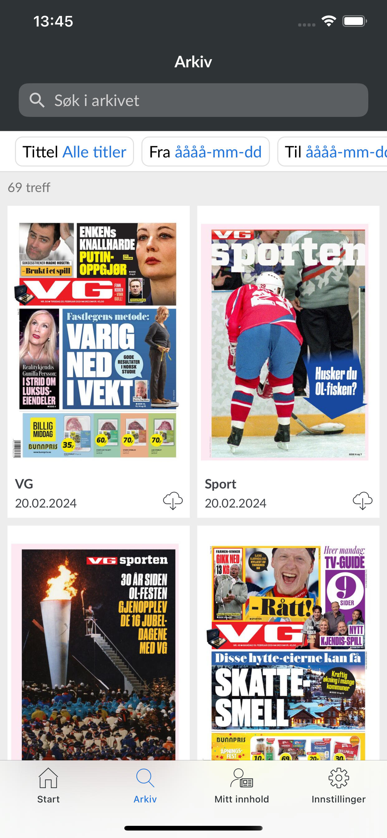VG eAvis