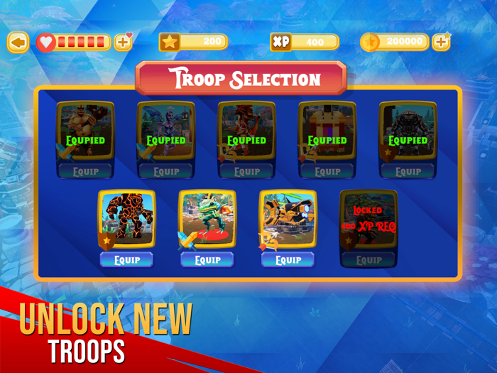 Battle of Fortresses TD Games