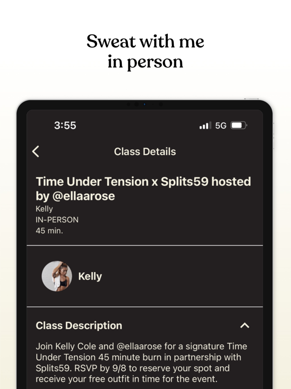 Time Under Tension iPad screenshot 5 - Health & Fitness app