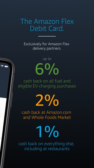 Amazon Flex Debit Card Screenshot