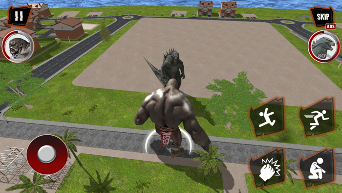 Giant Gorilla VS Kaiju Rush