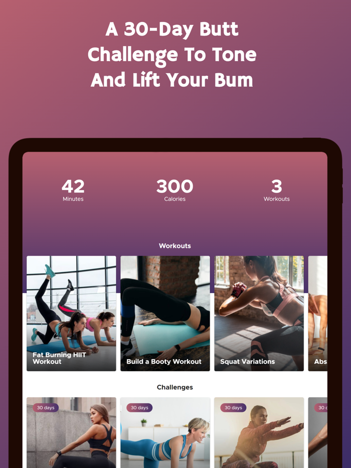 30 Day Butt Lift Challenge