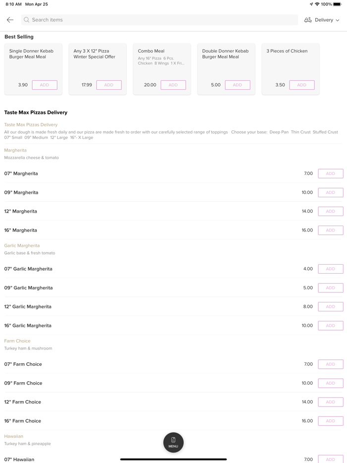 RS King Pizza And Kebab