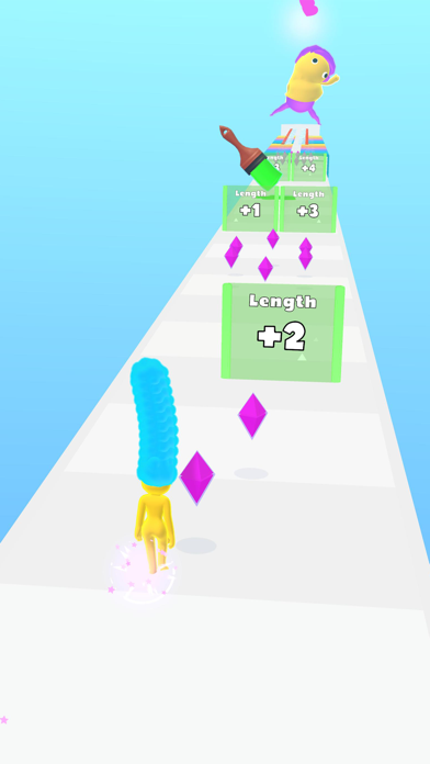 Long Hair Run! Screenshot