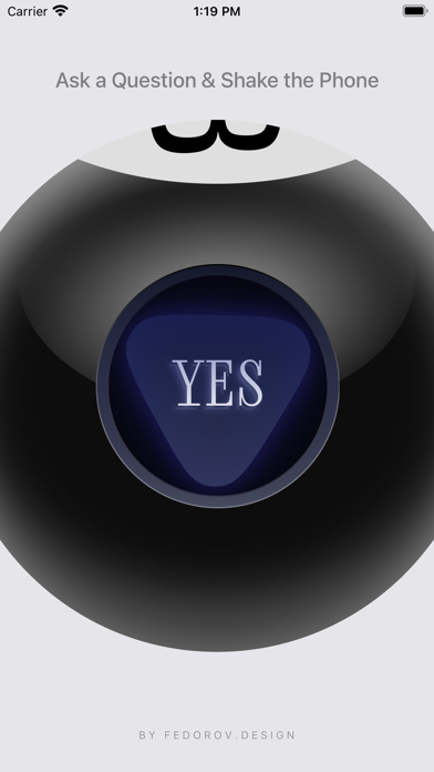 8 Magic Ball Screenshot