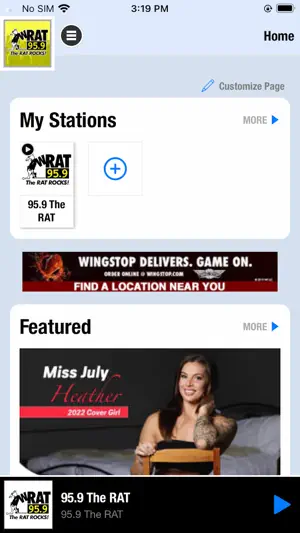 WRAT 95.9 New Jersey screenshot 1