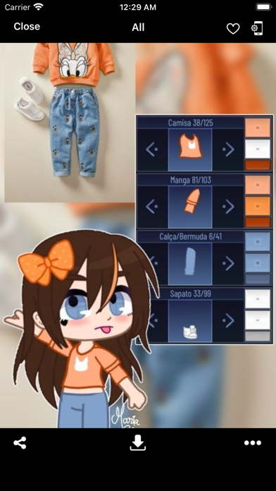 GL Outfit Ideas for GACHA Screenshot