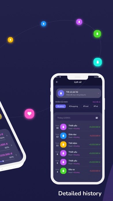 MoneyOi: 6 jar money method Screenshot