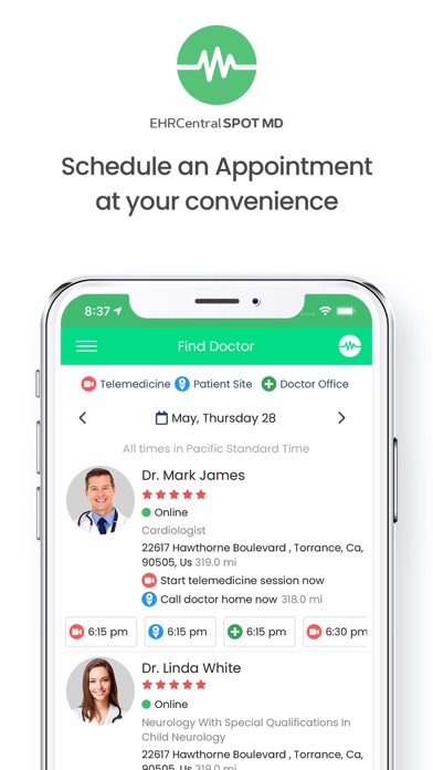 Spot MD - Find a Doctor Screenshot