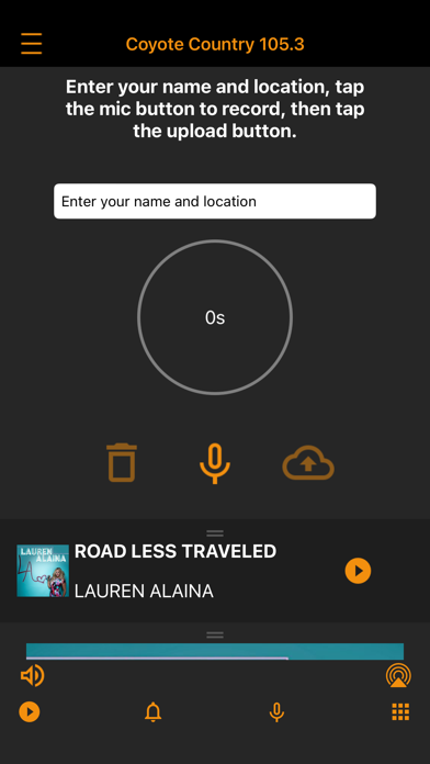 105.3 Coyote Country Screenshot