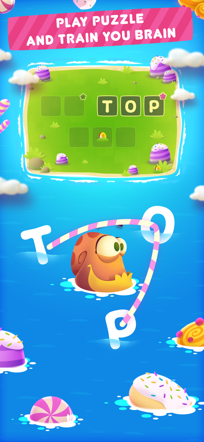Candy Words - puzzle game