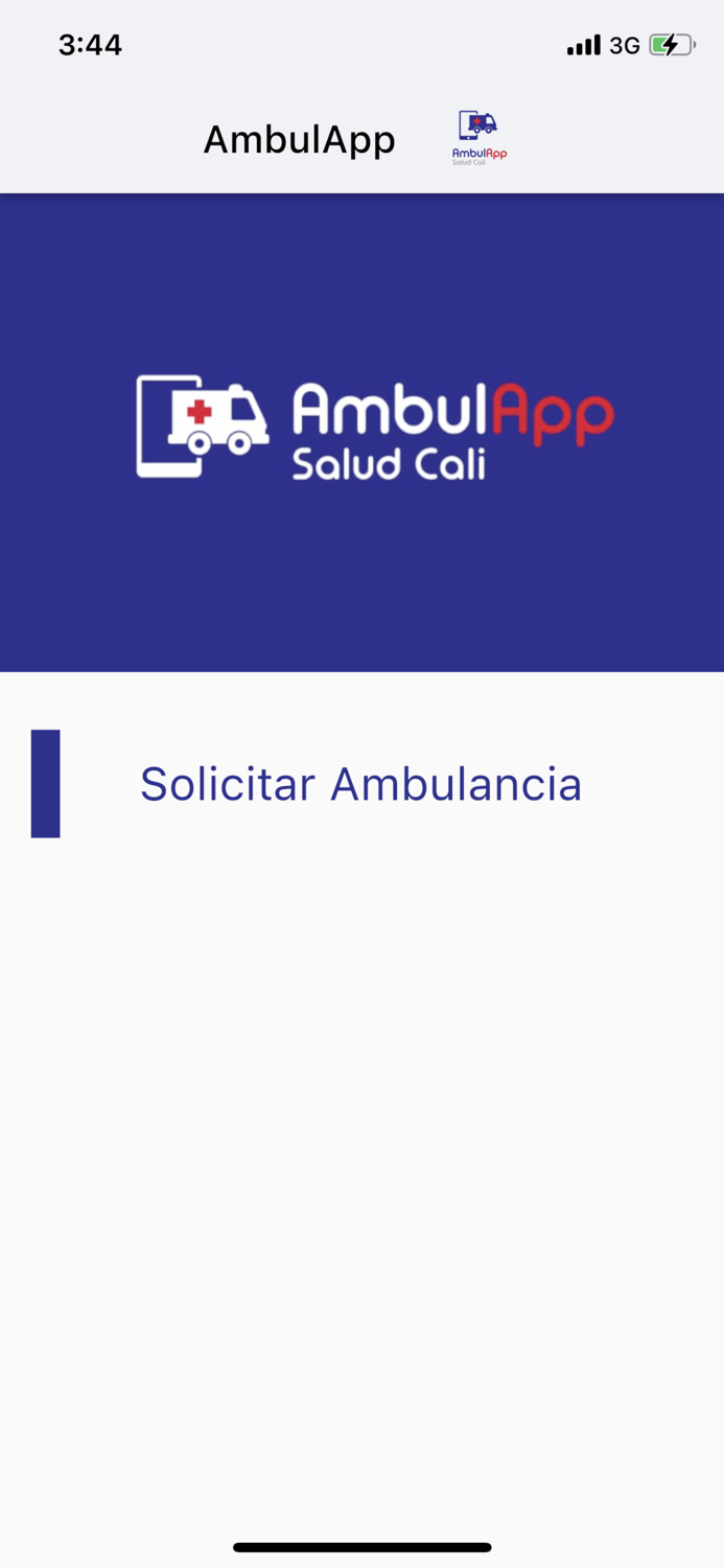 AmbulApp Salud Cali