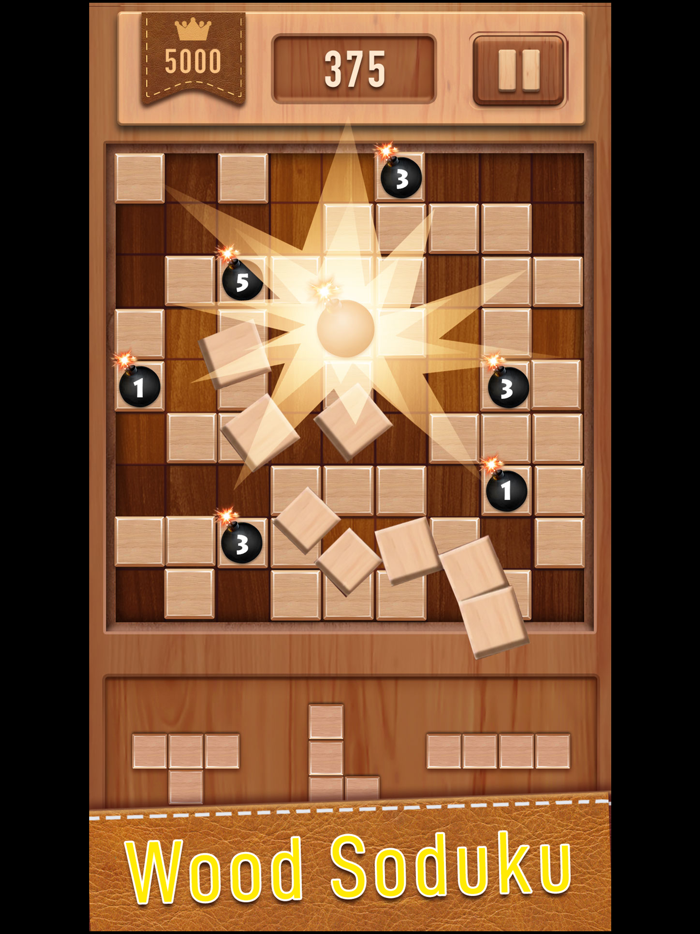 Wonder Wood Sudoku Block 3D