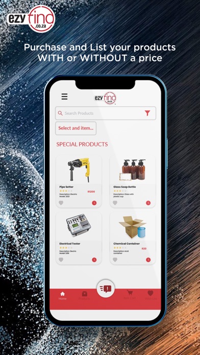 Manufacturing EzyFind Screenshot