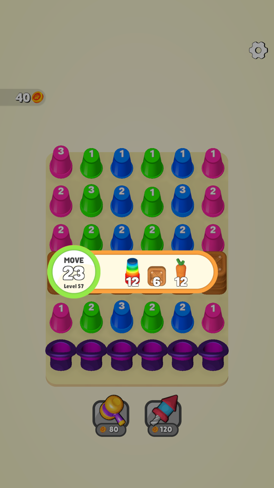 #7. Stack Cups 3D (iOS) Podle: Mehmet Fatih Sahin