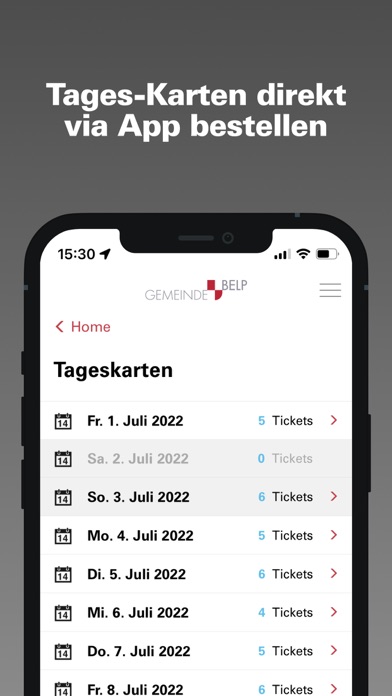 Gemeinde Belp Screenshot