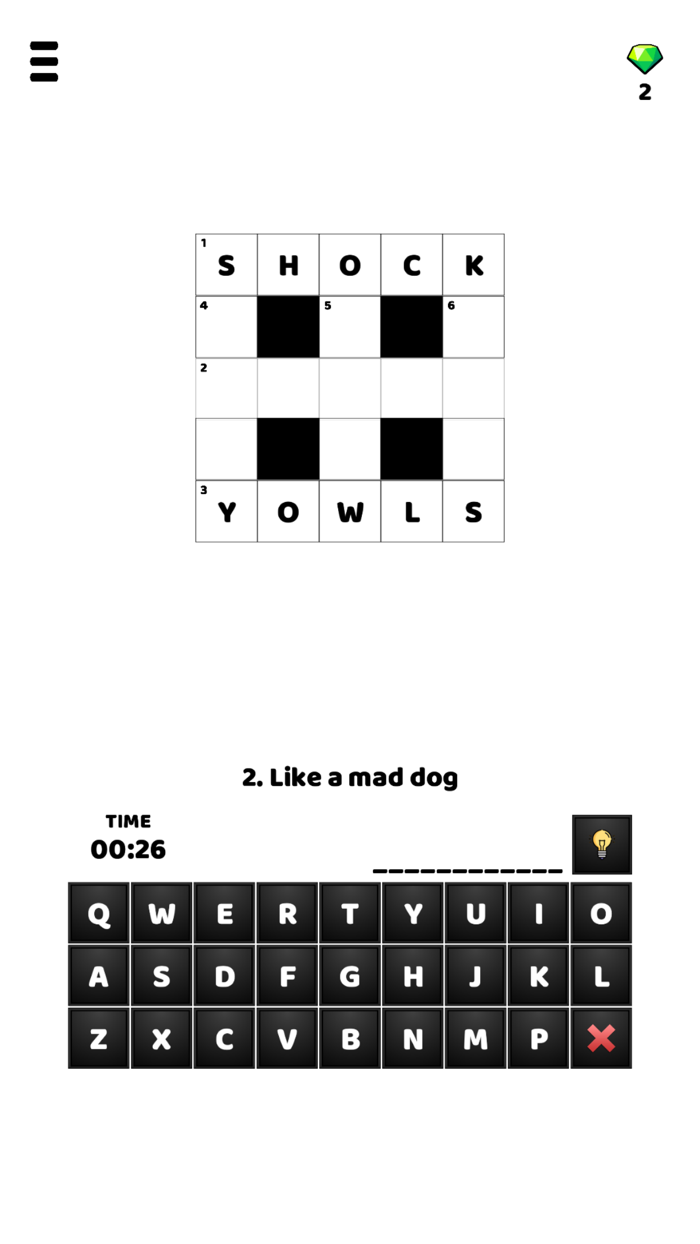 Crypto Crossword
