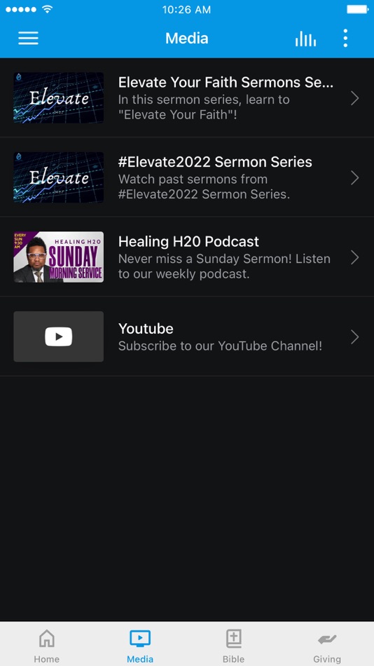 #2. Healing H20 (iOS) بواسطة: The Temple of Healing Waters Church of God In Christ Inc.