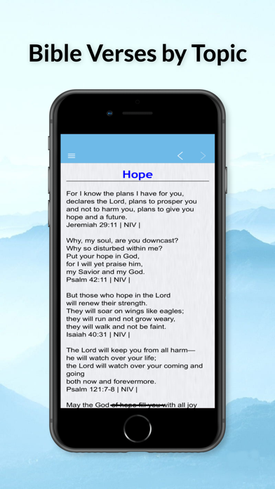 Bible Verses by Topic Preach Screenshot