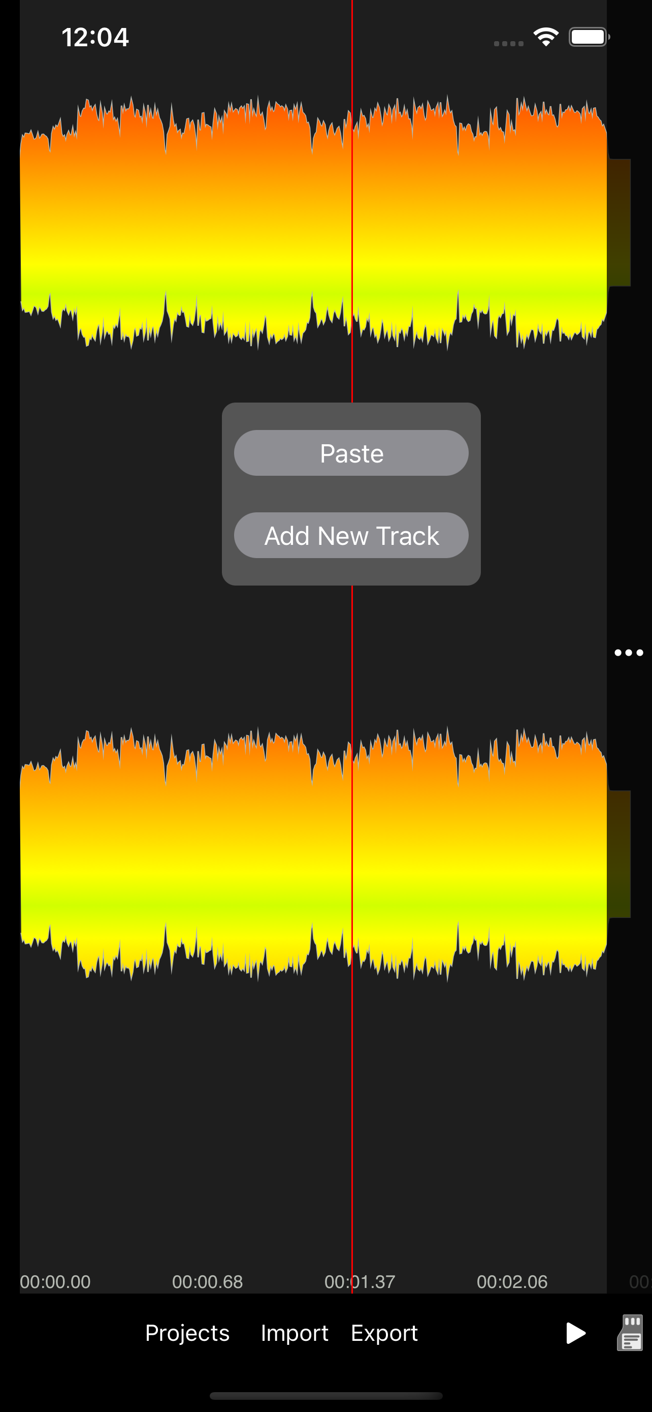 Wave Audio Editor screenshot 3