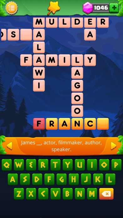 Wordgames - Crossword Solver Screenshot