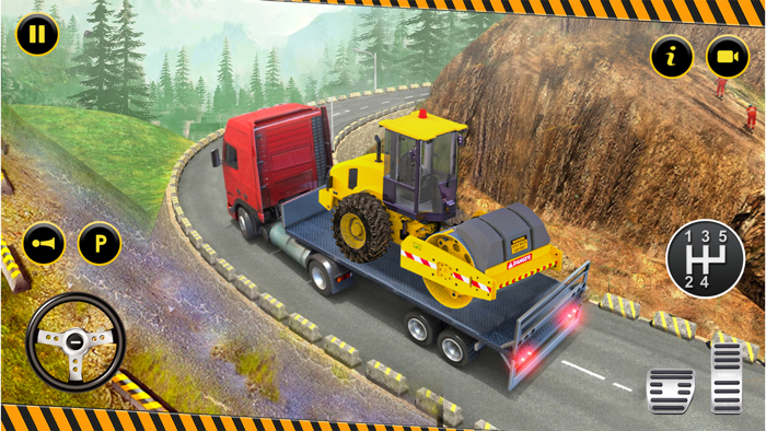 Heavy Excavator Truck Games 3D