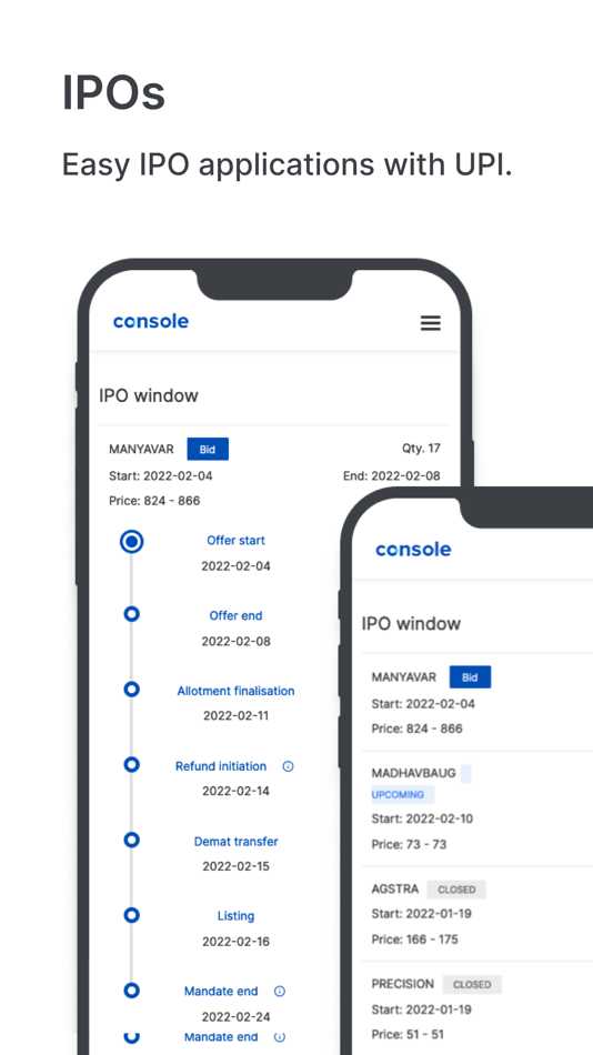 #5. Zerodha Kite - Trade & Invest (iOS) Podle: Zerodha Broking Limited