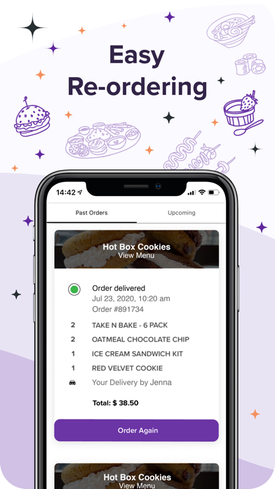 Nona’s Food Delivery Screenshot