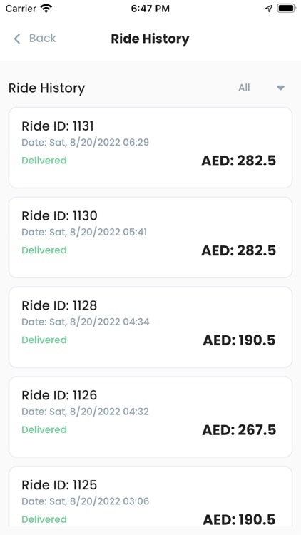 CarryFleet Rider App screenshot-7