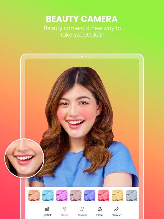 Makeup Plus - Face Editor iPad screenshot 6 - Lifestyle app