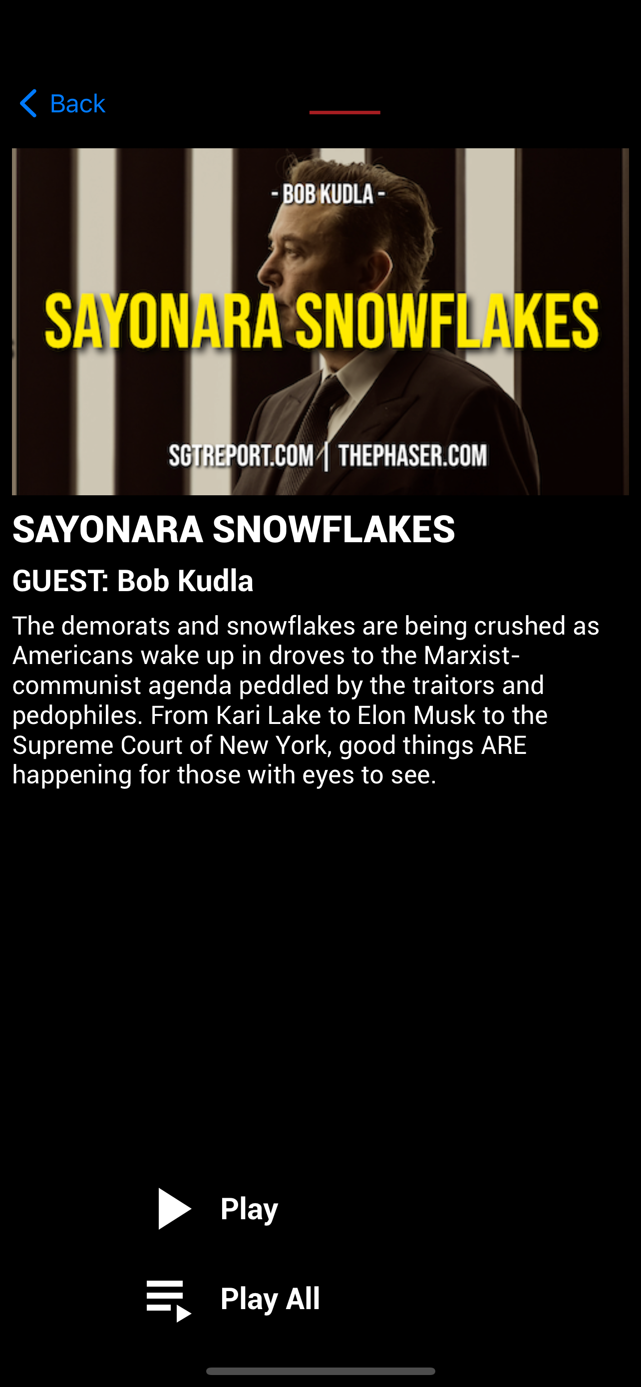 SGT Report