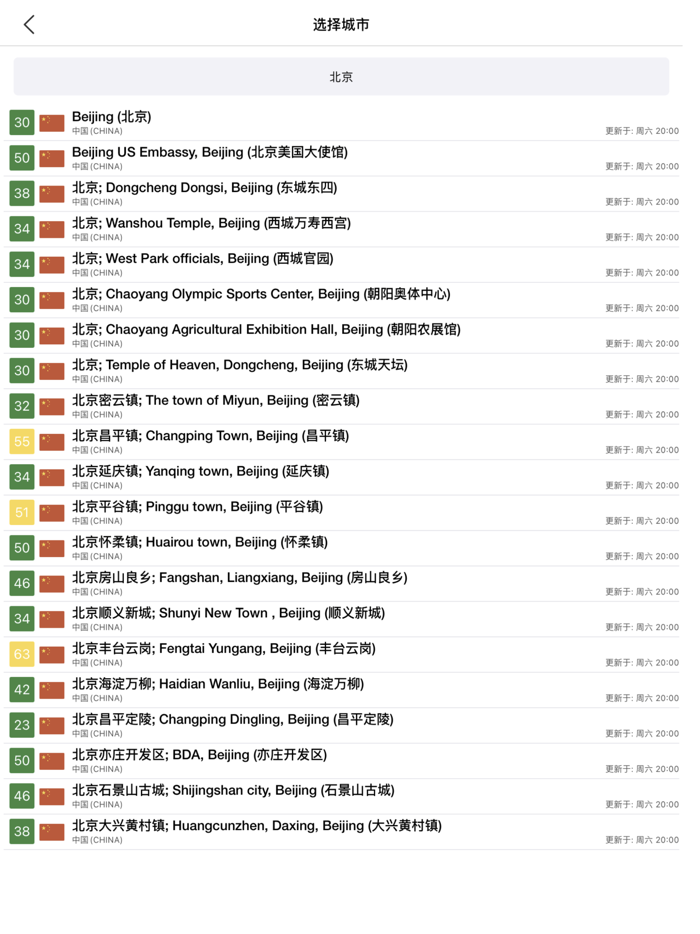 空气质量-实时空气质量和天气预报