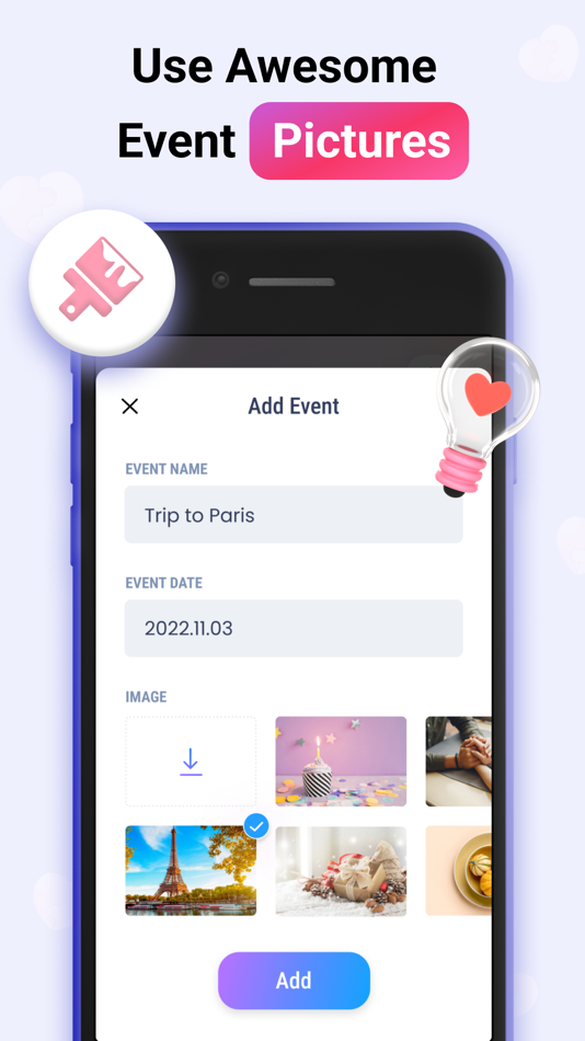 #4. Relationship Event Tracker App (iOS) 由: Apps Labs