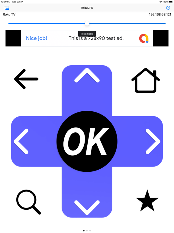 RokuCFR iPad screenshot 6 - Entertainment app