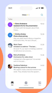 yandex mail - email app iphone screenshot 3