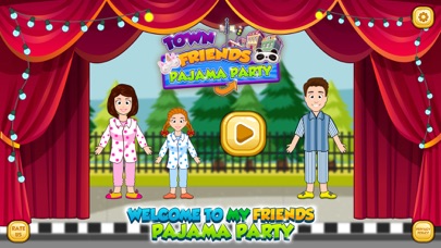 My friend’s town pajama party Screenshot