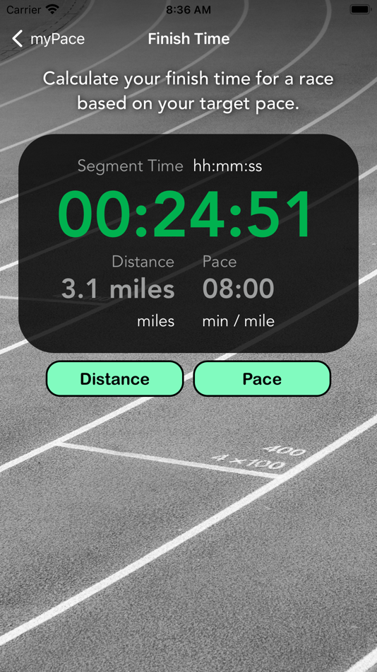 #3. myPace - Running Calculator (iOS) بواسطة: Chris HALFORD