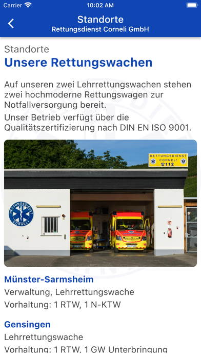Rettungsdienst Corneli Screenshot