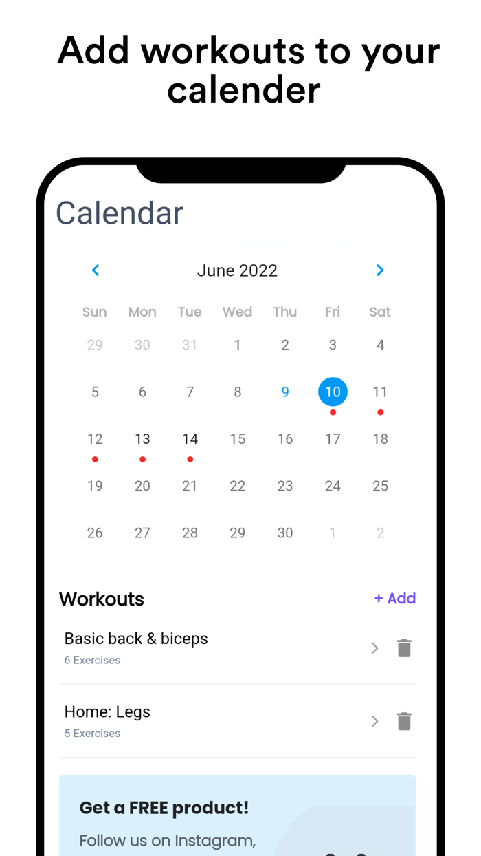 V-Strength Gym Tracker and Log