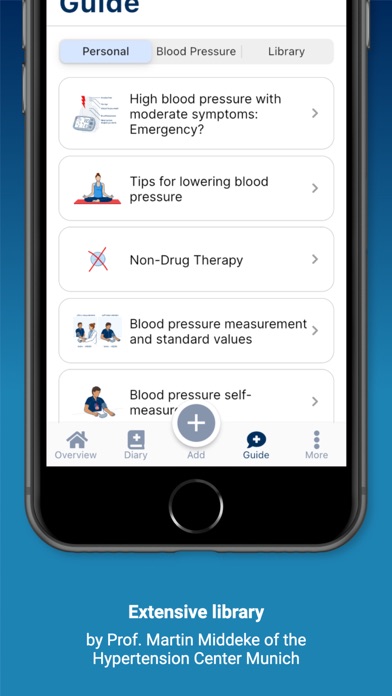 Hypertension.App BloodPressure Screenshot
