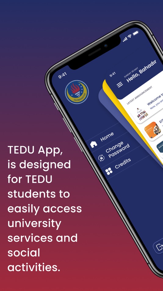 #2. TEDU App (iOS) 由: TED University