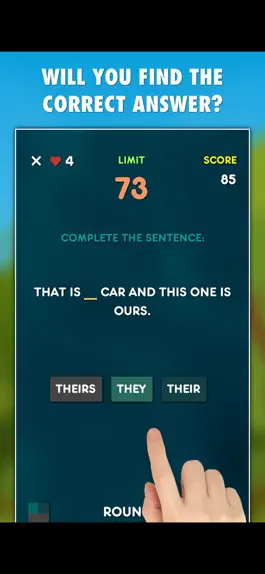 Game screenshot Pronouns - Grammar Test LITE apk
